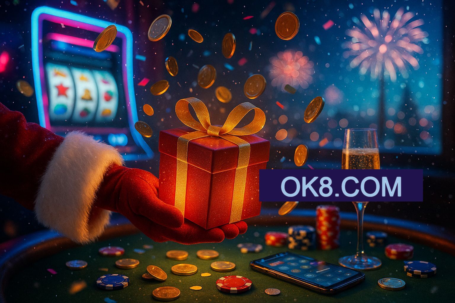 Promoções de Ano Novo no OK8